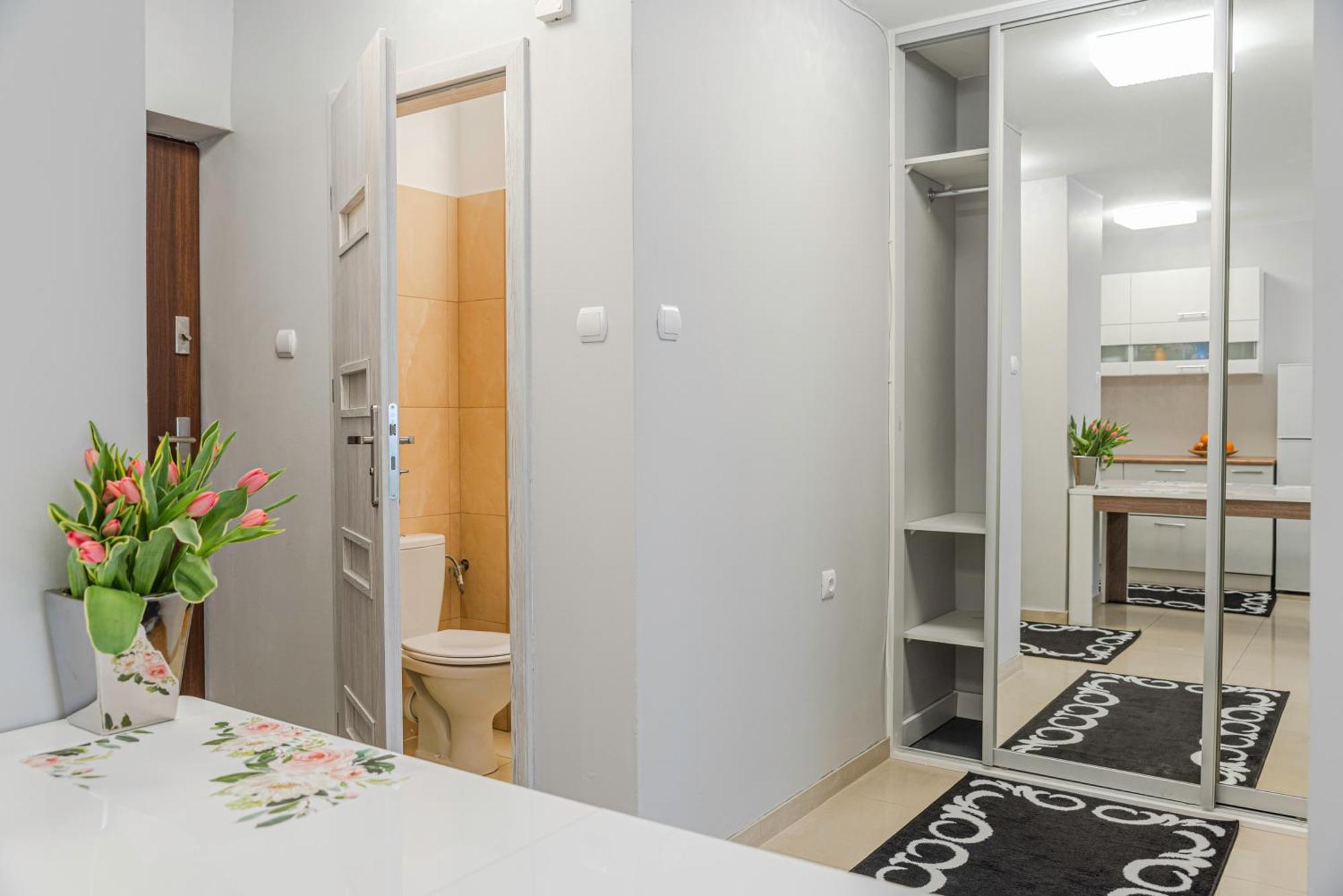 Comfy Flat In The City Center. Great View. Varšava Exteriér fotografie