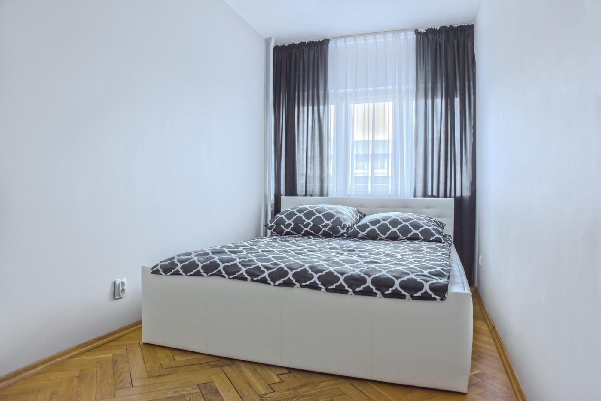 Comfy Flat In The City Center. Great View. Varšava Exteriér fotografie
